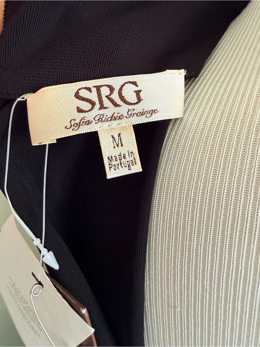 SRG REVOLVE Black Sleeveless Maxi Gown with Draped Knot Detail - Picture 7 of 10